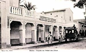 BISKRA - HOTEL DES ZIBAN - FACADE